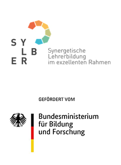 Logos des Projetes Sylber - Synergetische Lehrerbildung im exzellenten rahmen udn des Bundesministeriums für Bildung und Forschung 